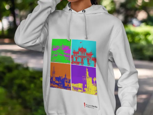 merchandising felpa popart sevillalover