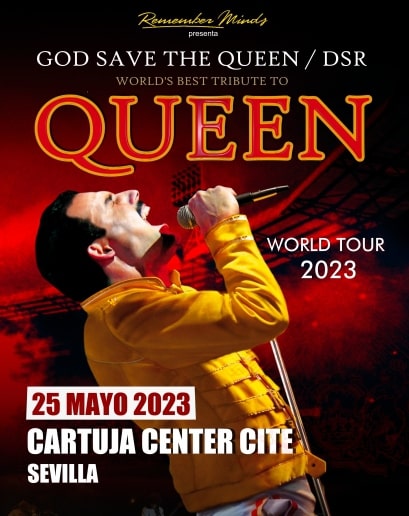 Concierto God Save The Queen - World Tour 2023 en Sevilla
