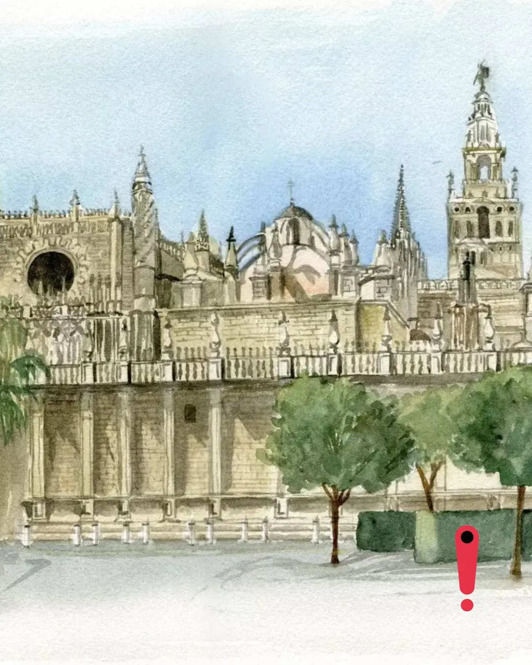 Acuarela Sevilla