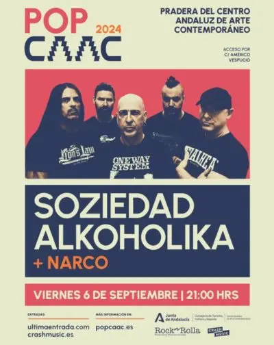 Soziedad Alkoholika + Narco en Pop Caac Sevilla