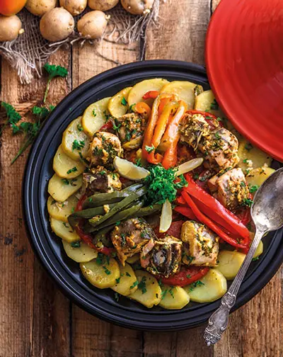 Oficina de culinária marroquina