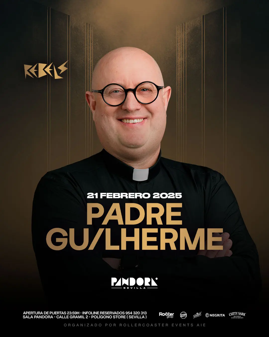 Padre Guilherme bringt seinen himmlischen Techno in die Pandora Sevilla