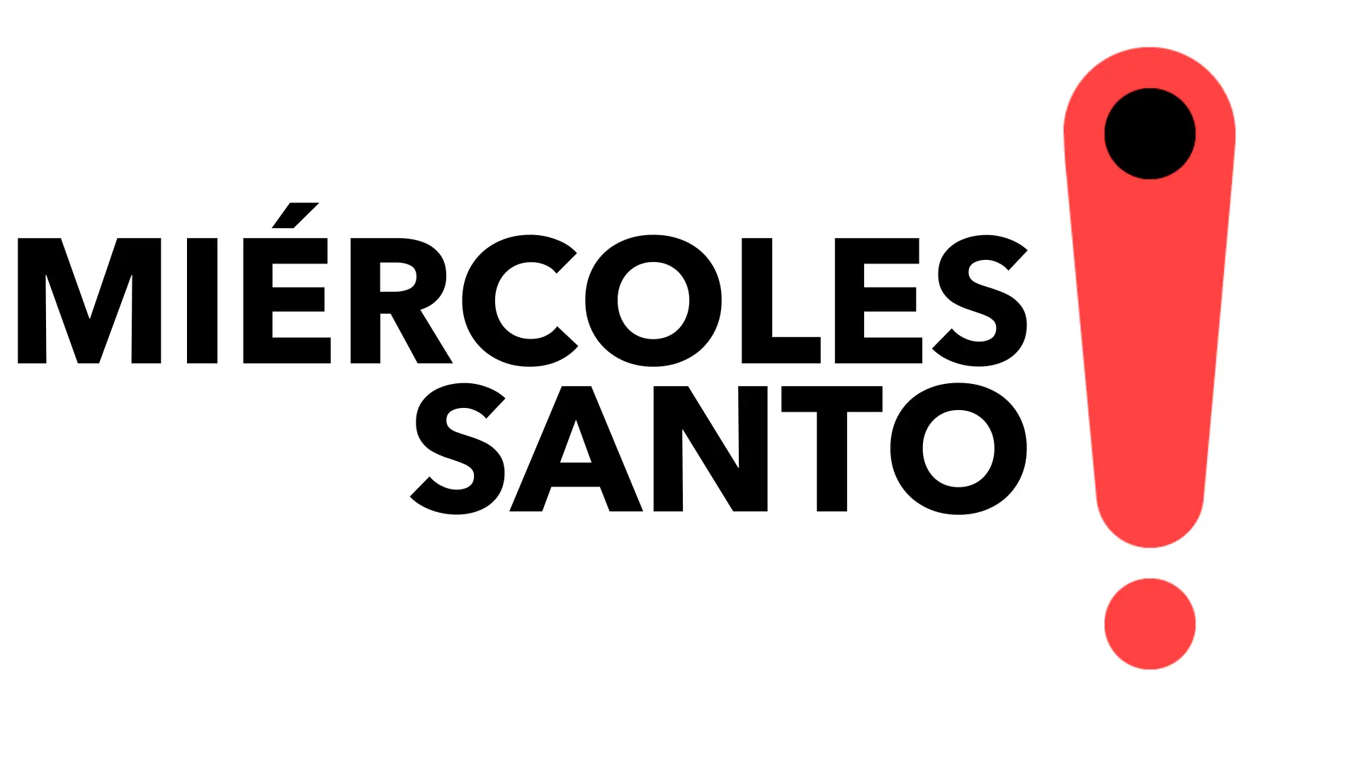 Mercoledì Santo