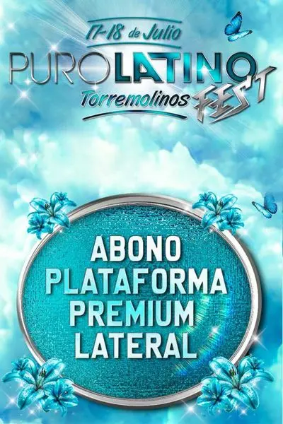 Festival Puro Latino Fest – Abono Plataforma Premium Lateral em Sevilha