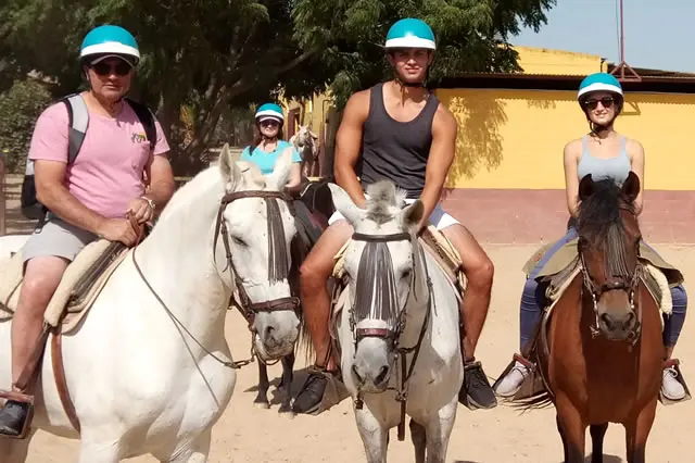 Paseo a caballo desde Villamanrique