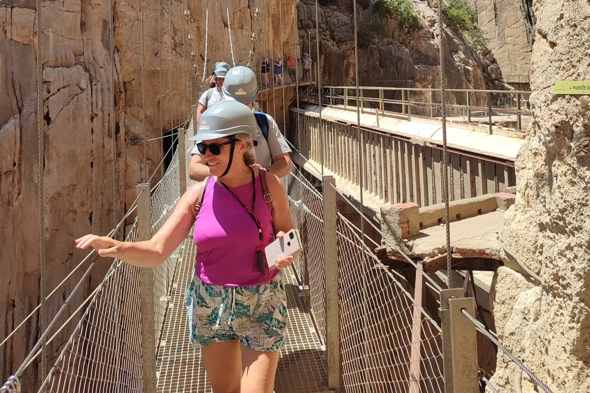 Excursión privada al Caminito del Rey desde Sevilla