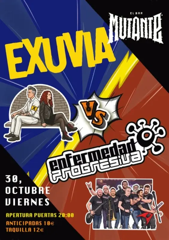 Enfermedad Progresiva + Exuvia en Bar Mutante