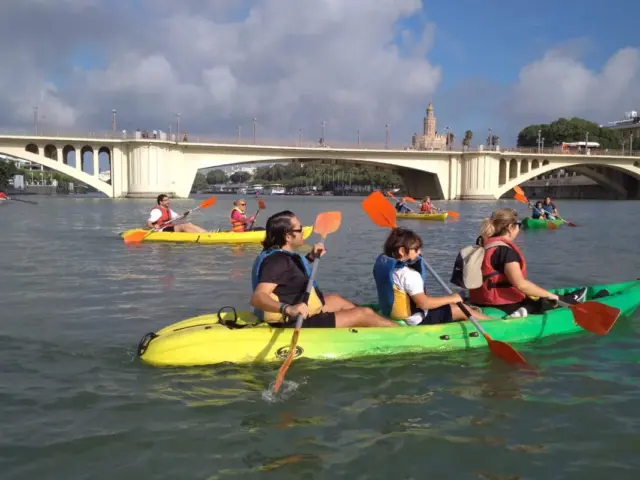 Kajak durch Sevilla: Guadalquivir