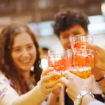 Fiesta cervecera en Factoría Cruzcampo