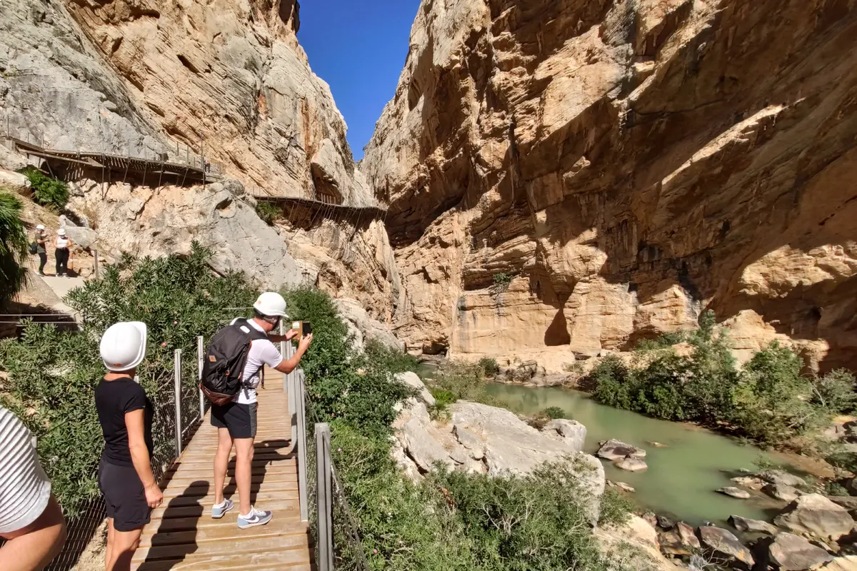 Excursión privada al Caminito del Rey desde Sevilla