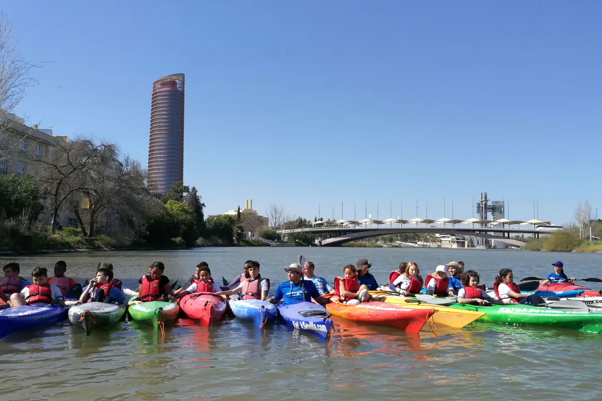 Kayak por Sevilla: Guadalquivir