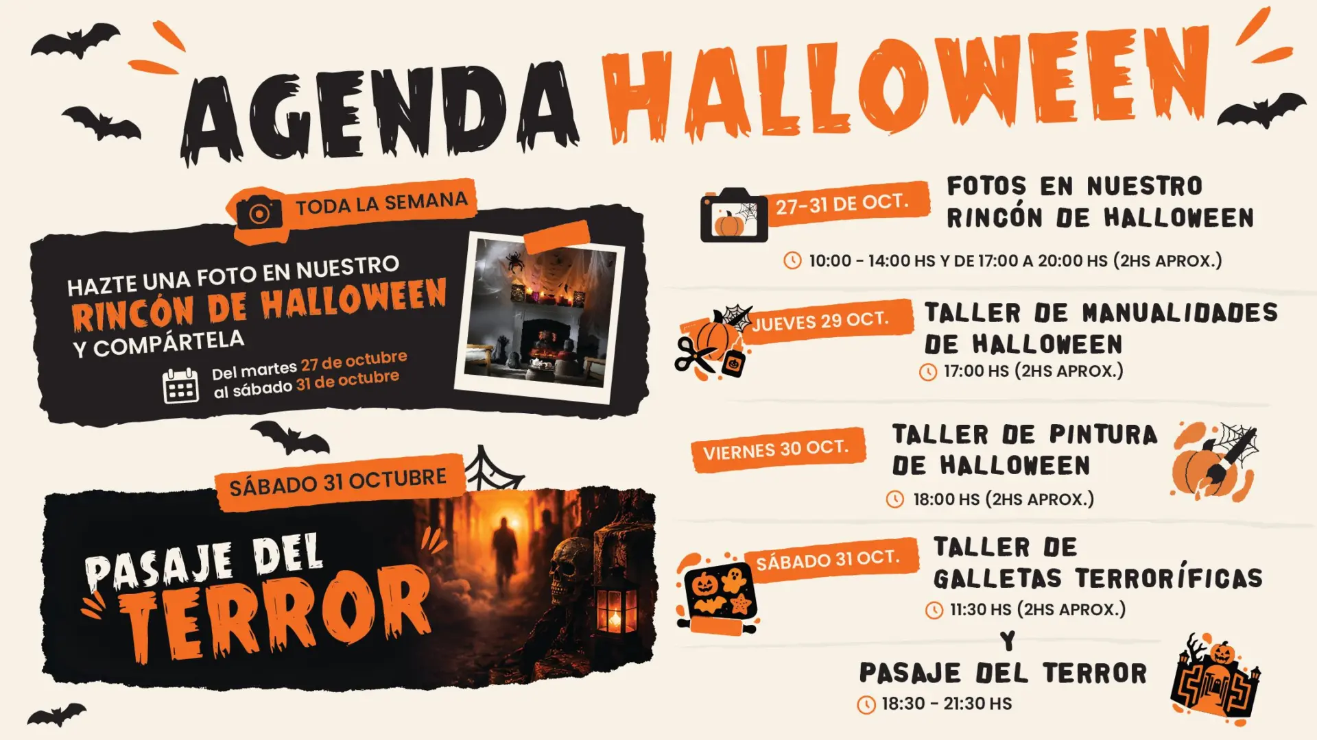 Programma di Halloween a Siviglia Factory