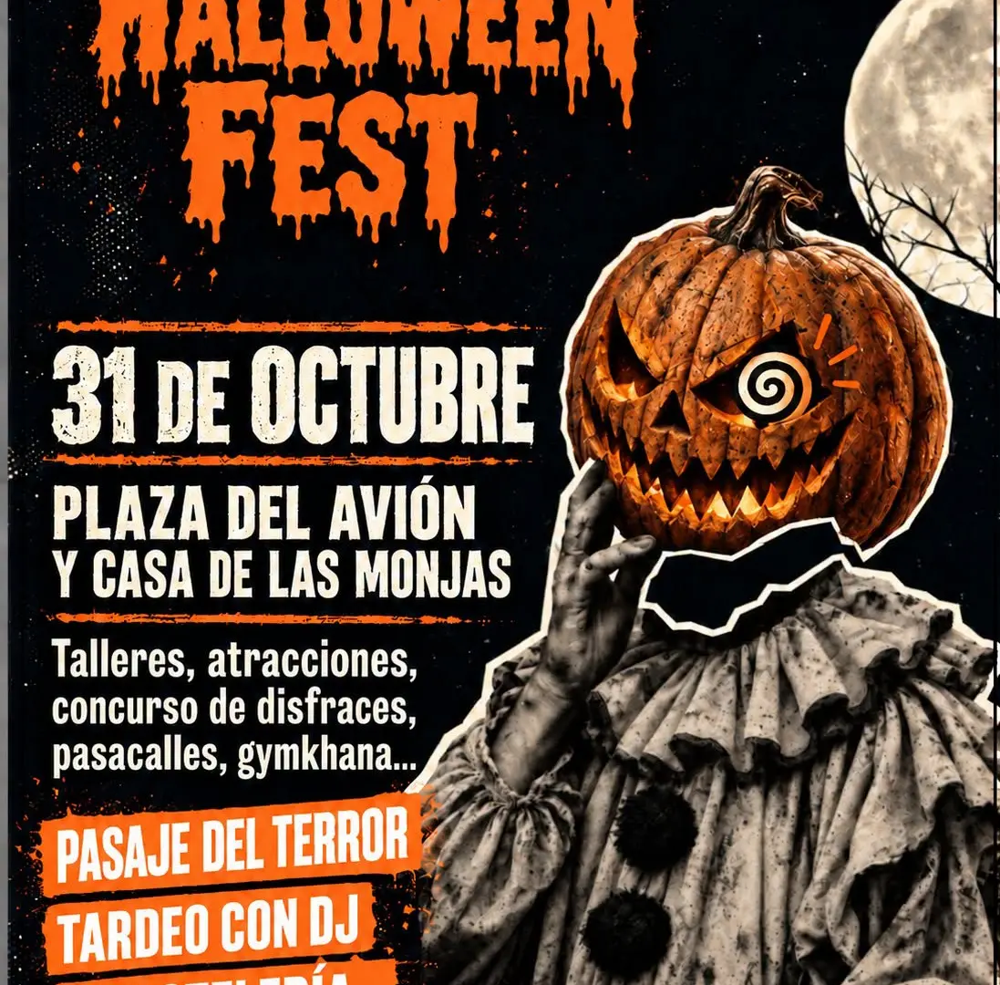 Programm des Halloween Fest in Espartinas