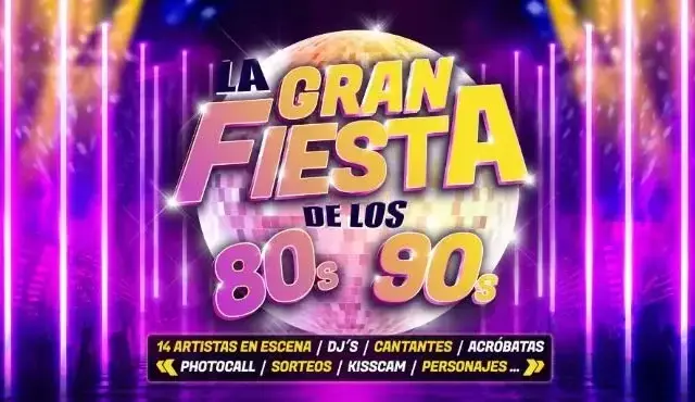 A grande festa dos 80 e 90