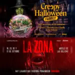Locandina La Zona e Creepy Halloween Family al Molo delle Delizie