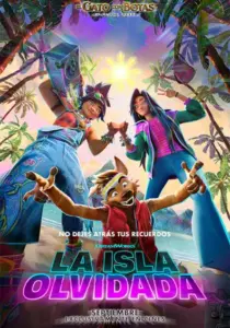 Cartel de La isla olvidada