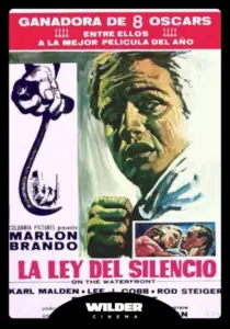 Cartel de La ley del silencio