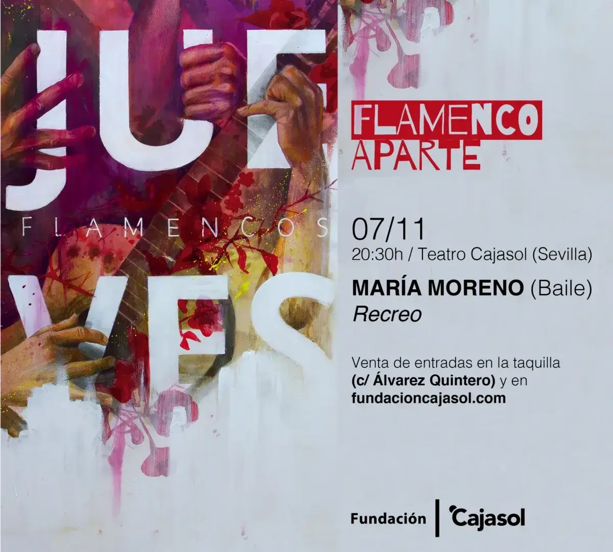 María Moreno, dança