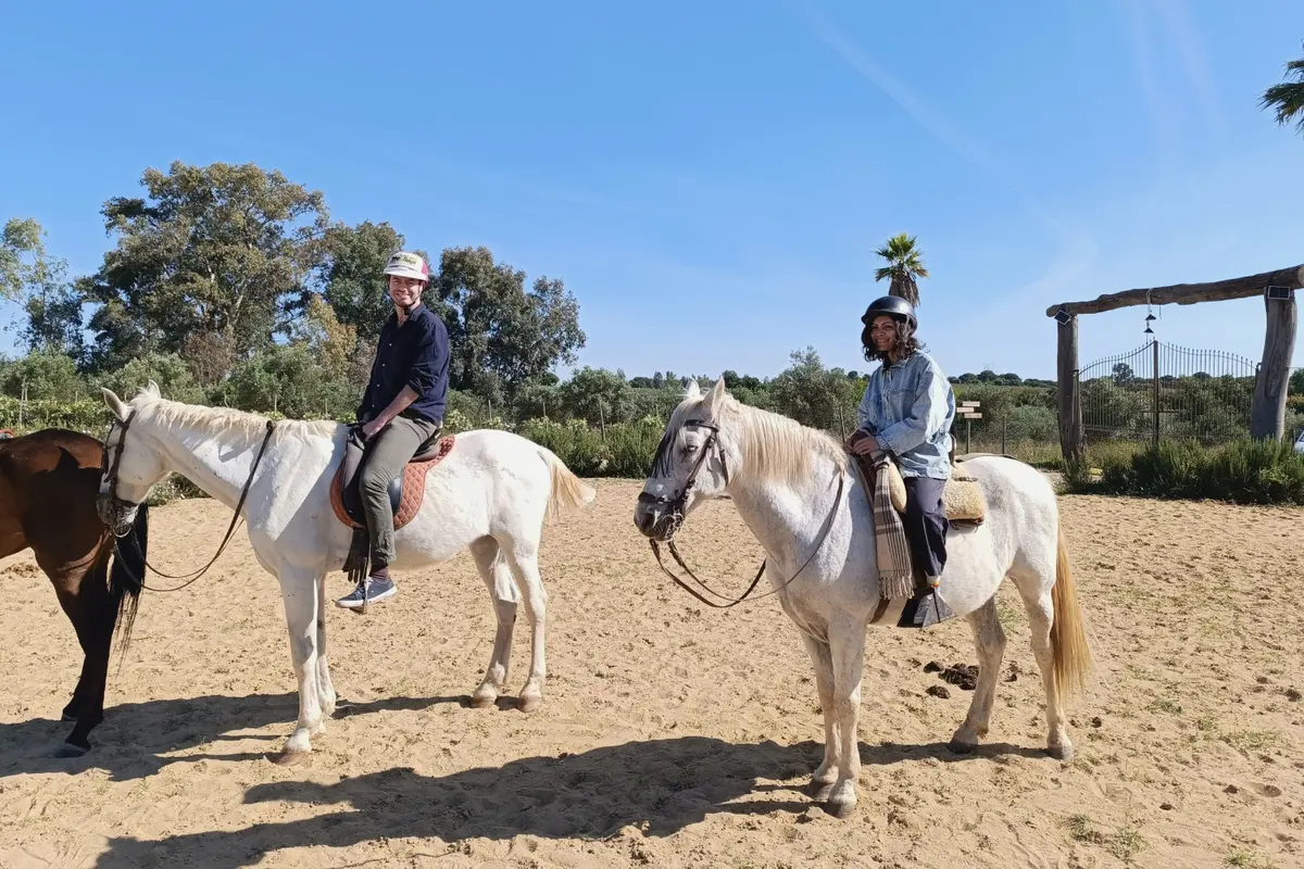 Paseo a caballo en Doñana