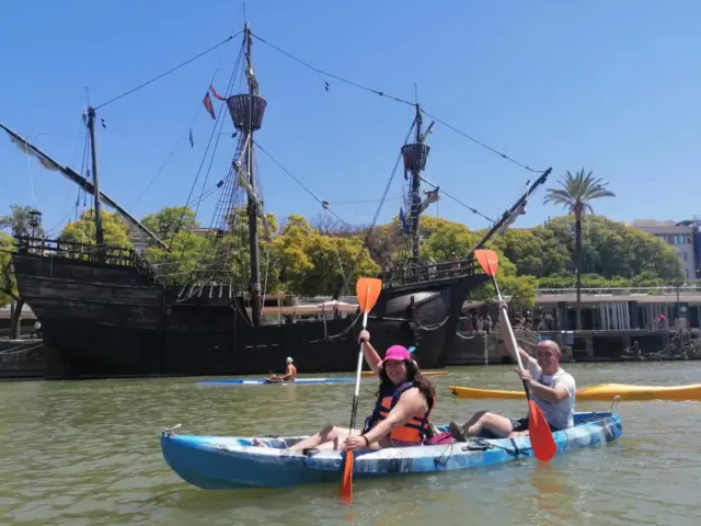 Kajak durch Sevilla: Guadalquivir