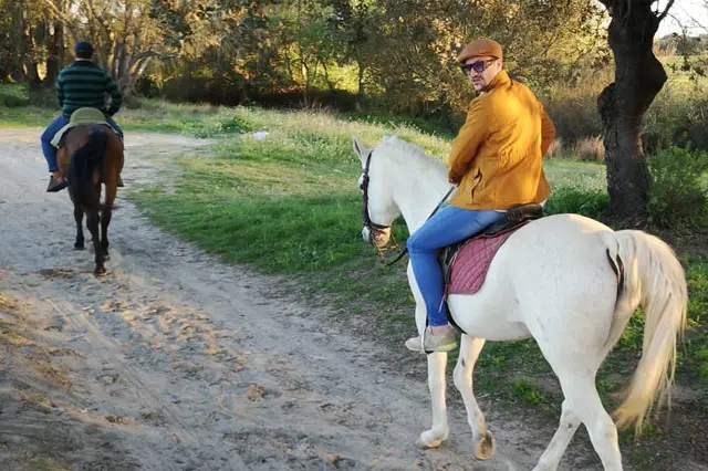 Paseo a caballo desde Villamanrique
