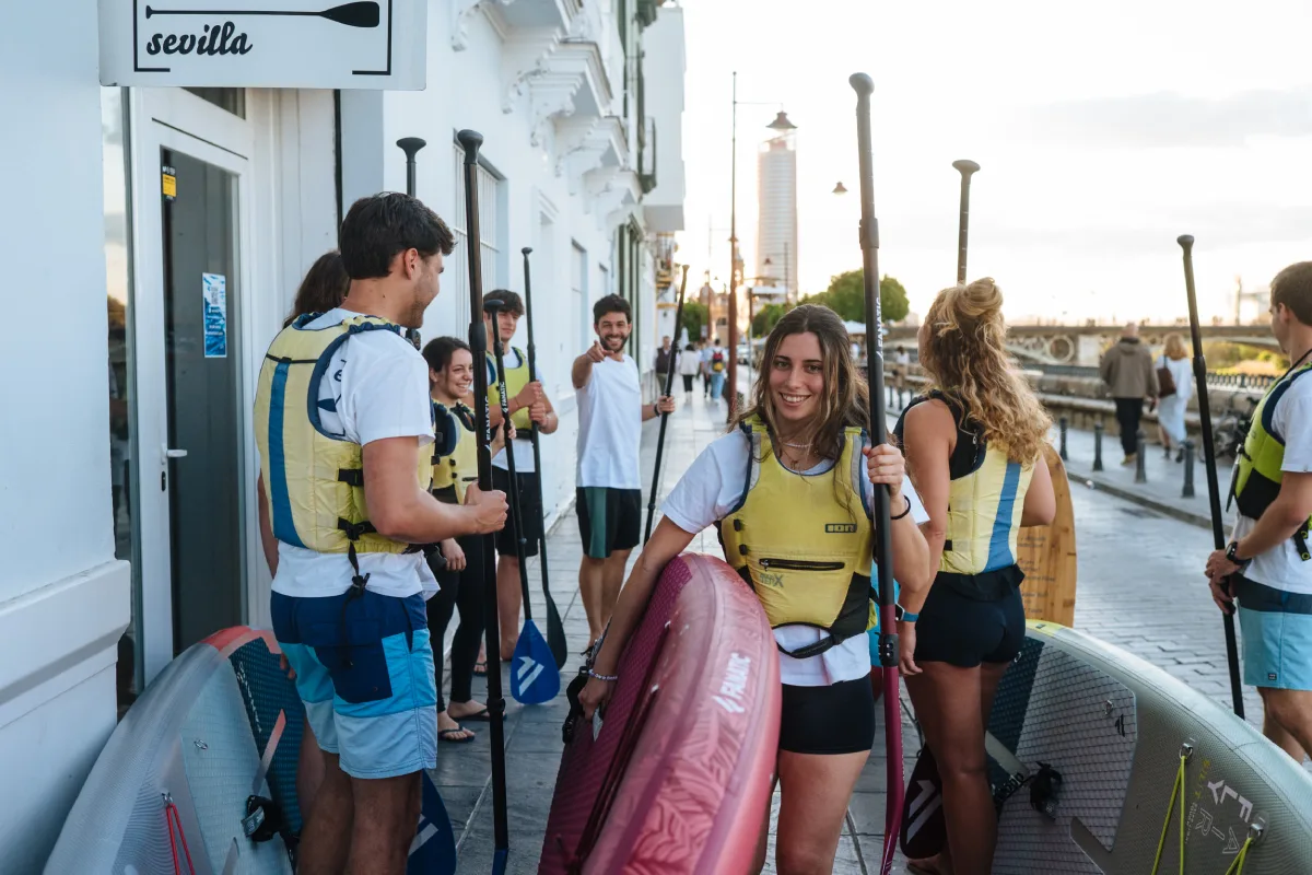 Ruta de Paddle Surf en Sevilla