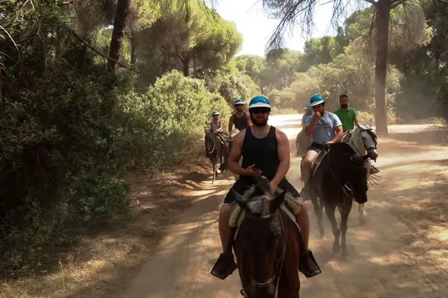 Paseo a caballo desde Villamanrique