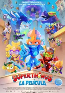 Cartel de Superthings: la película